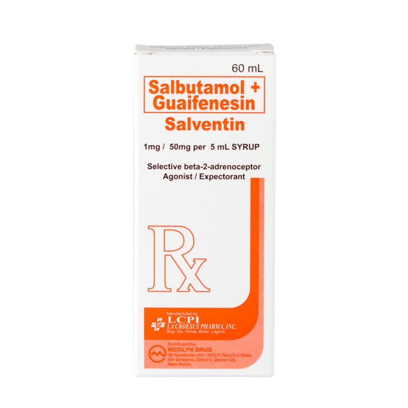 Salbutamol Sulfate Guaifenesin